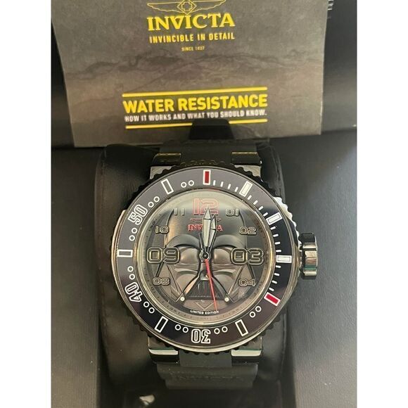 Invicta Men's Star Wars Darth Vader Watch NWT - Picture 1 of 7